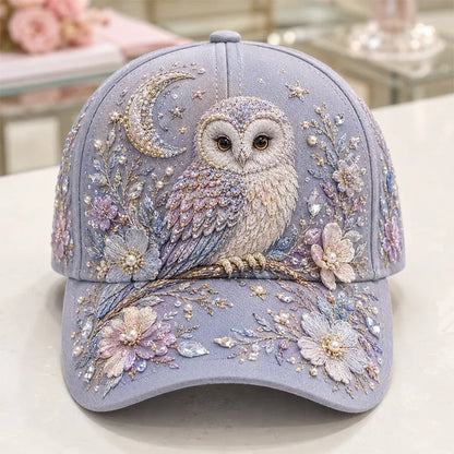 Puck | Tactile 3D Needlework, Countryside Floral Cap Architecture