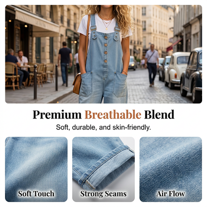 Camy | Vintage Hardware Accents, Relaxed Utility Dungaree Cut