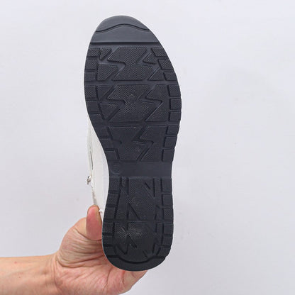 Aria | Sleek Side-Zip Utility, Sculpted Orthopedic Cushioning