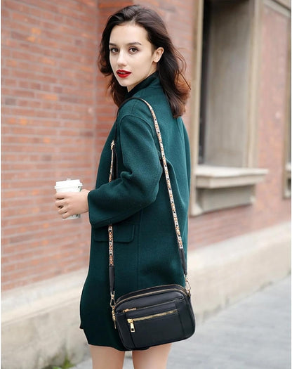 Olivia | Refined Leather Shoulder Bag