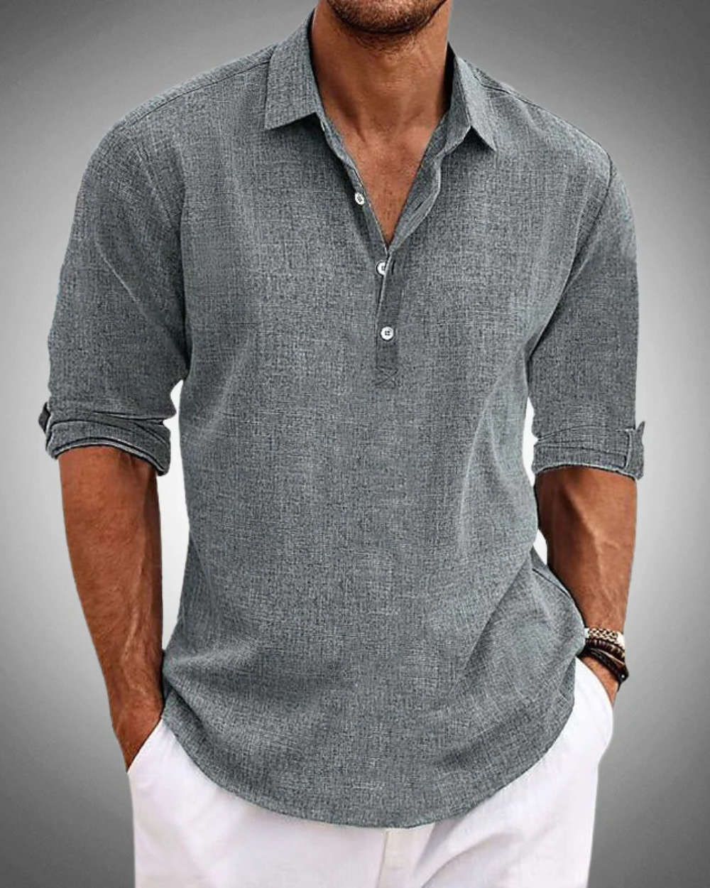 Renzo | Classic Cotton Shirt