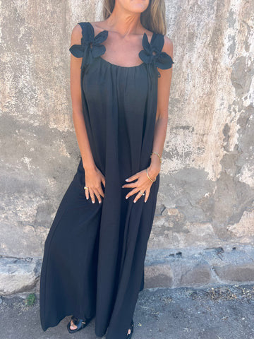 Flory | Botanical Elegance, Sculpted U-Neck Tailoring