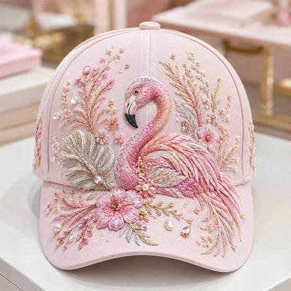 Puck | Tactile 3D Needlework, Countryside Floral Cap Architecture