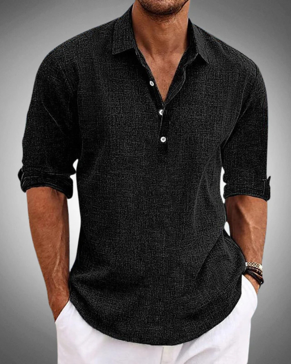 Renzo | Classic Cotton Shirt