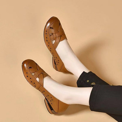 Barba | Artisan Cut-Out Geometry, Supple Leather Breathability