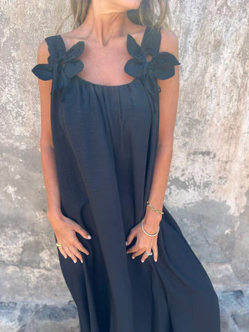 Flory | Botanical Elegance, Sculpted U-Neck Tailoring