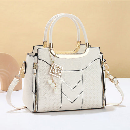 Nikki | Precision V-Chevron Quilting, Structured Dual-Carry Architecture