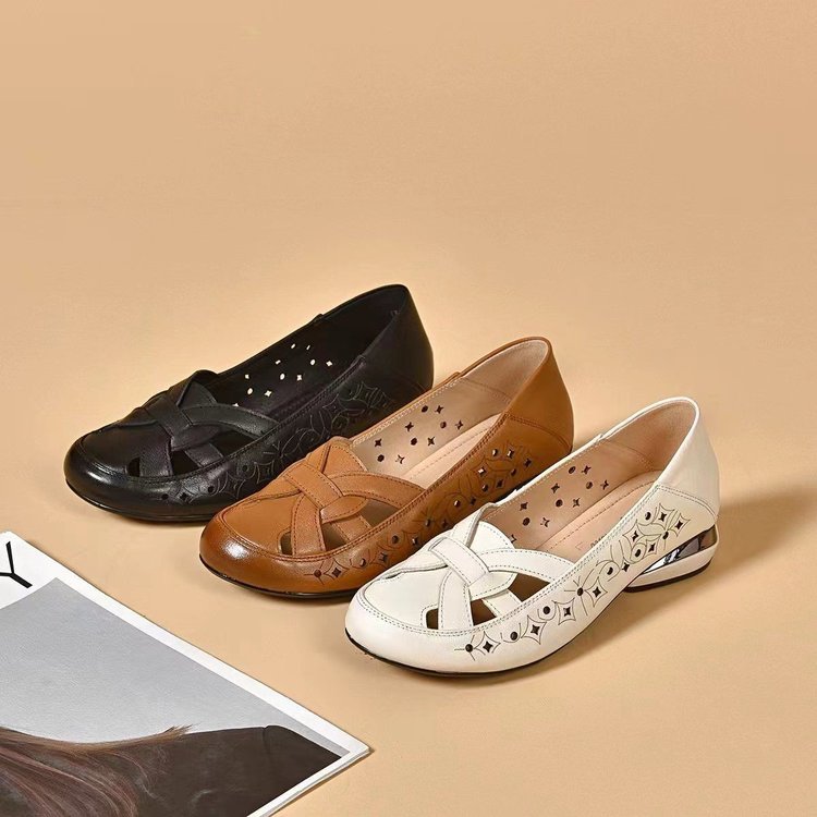 Barba | Artisan Cut-Out Geometry, Supple Leather Breathability