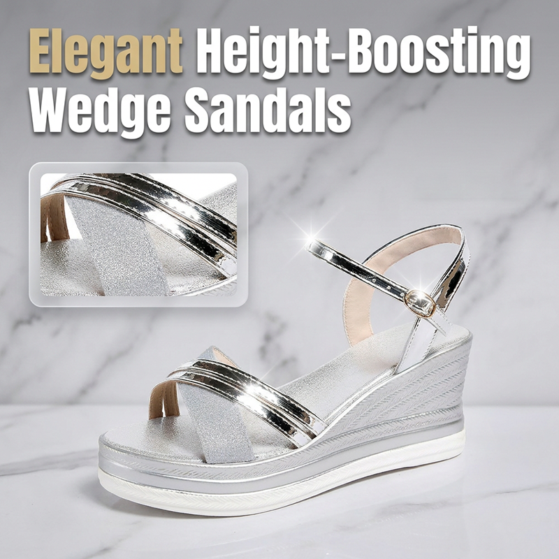 Lane | Metallic Shimmer Elevation, Ergonomic Platform Balance