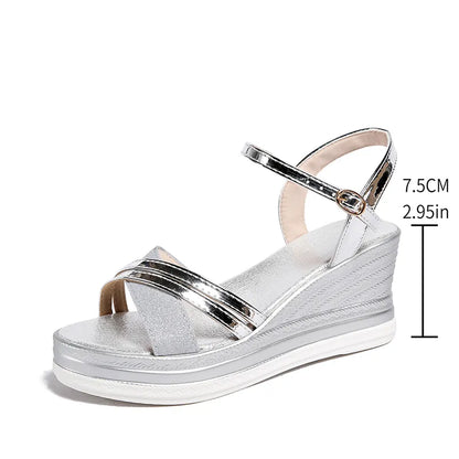 Lane | Metallic Shimmer Elevation, Ergonomic Platform Balance