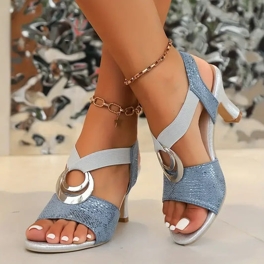 Marielle | Buckle Strap Heels