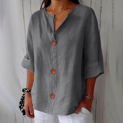 Elina | Linen Blouse