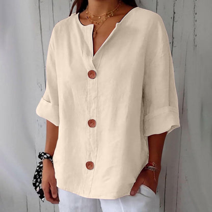 Elina | Linen Blouse