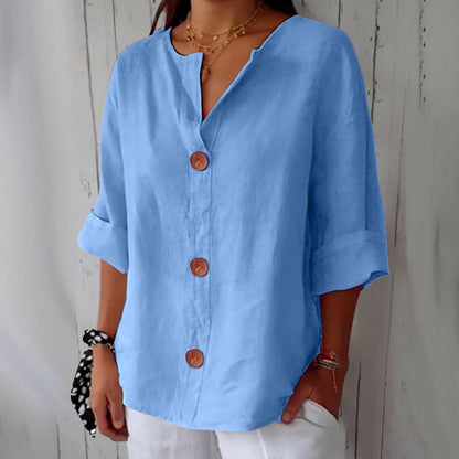 Elina | Linen Blouse