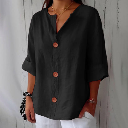 Elina | Linen Blouse