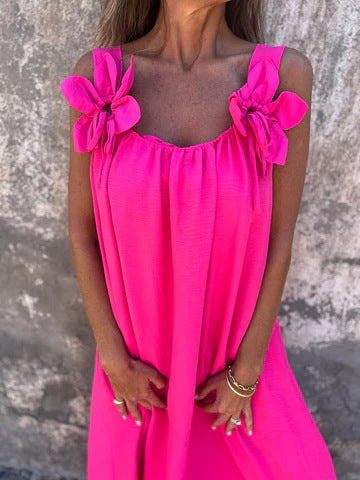 Flory | Botanical Elegance, Sculpted U-Neck Tailoring