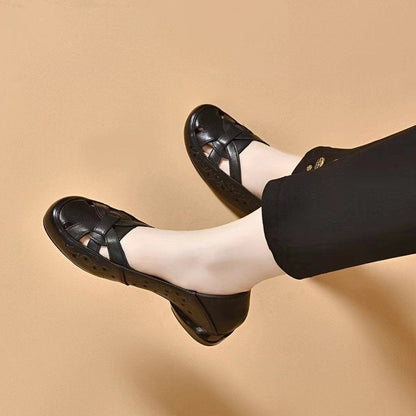 Barba | Artisan Cut-Out Geometry, Supple Leather Breathability