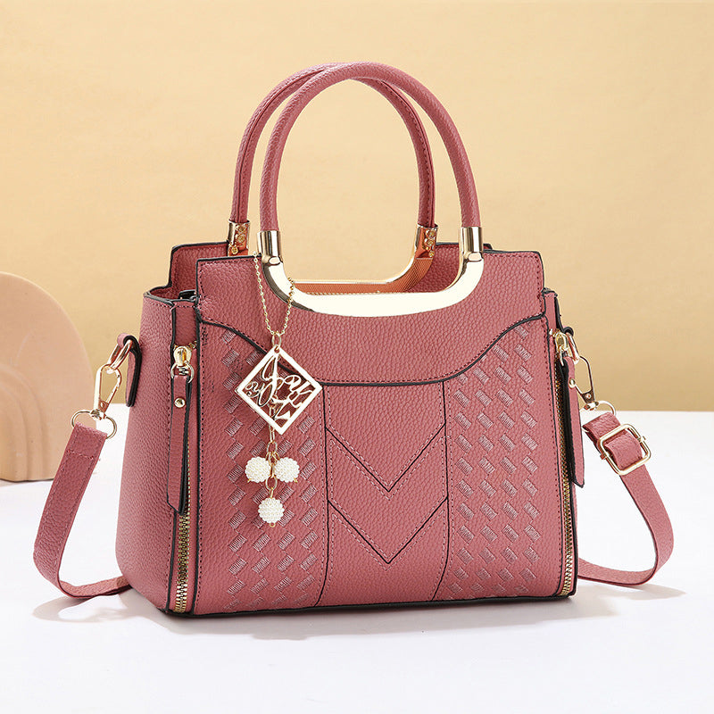 Nikki | Precision V-Chevron Quilting, Structured Dual-Carry Architecture