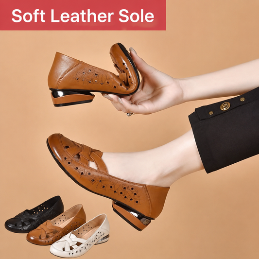 Barba | Artisan Cut-Out Geometry, Supple Leather Breathability