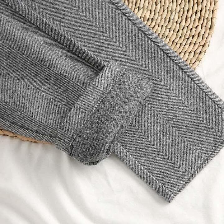 Elviera | Herringbone Trousers
