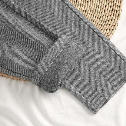 Elviera | Herringbone Trousers