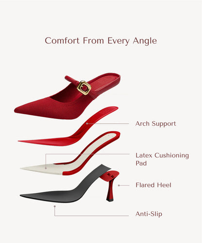Grace | Sculpted Stiletto Geometry, Seamless Fly-Woven Luxury