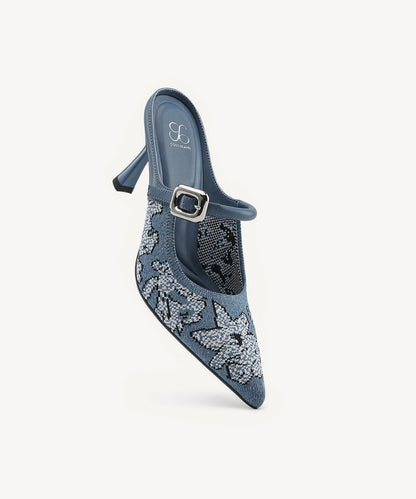 Grace | Sculpted Stiletto Geometry, Seamless Fly-Woven Luxury