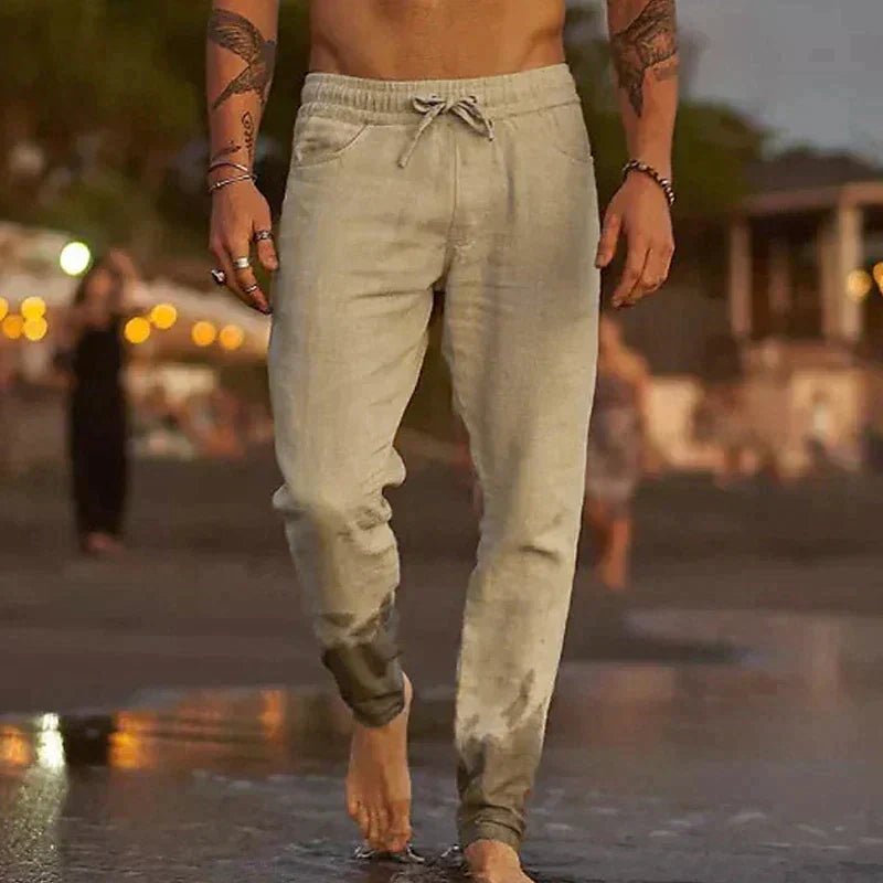 Soren | Slim Fit Casual Trousers