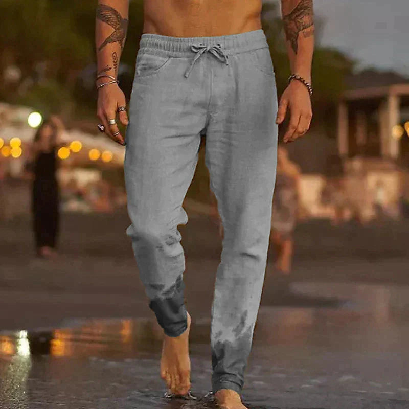 Soren | Slim Fit Casual Trousers
