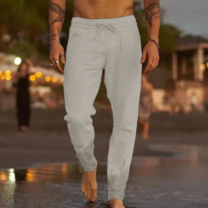 Soren | Slim Fit Casual Trousers