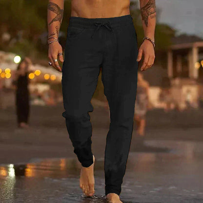 Soren | Slim Fit Casual Trousers