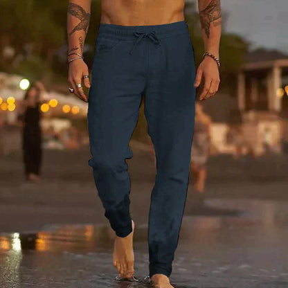 Soren | Slim Fit Casual Trousers