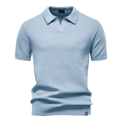 Tharnulf | Textured Polo Shirt