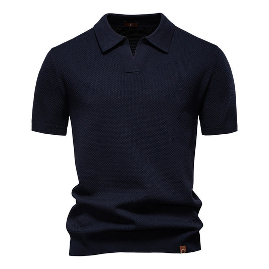 Tharnulf | Textured Polo Shirt