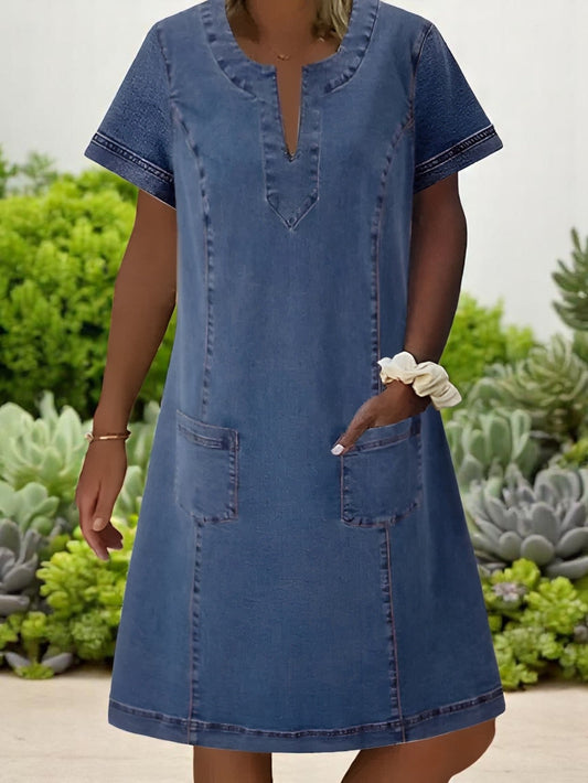 Eden | Relaxed Denim Dress