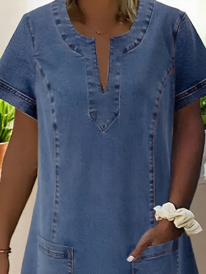 Eden | Relaxed Denim Dress
