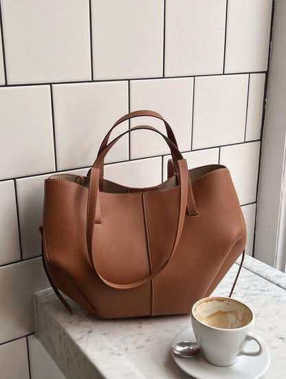 Marcelline | Tote Bag with Side Ruching