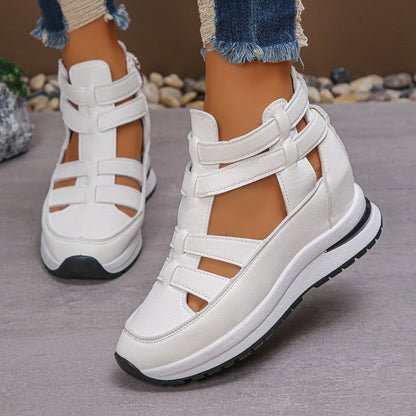 Aria | Sleek Side-Zip Utility, Sculpted Orthopedic Cushioning