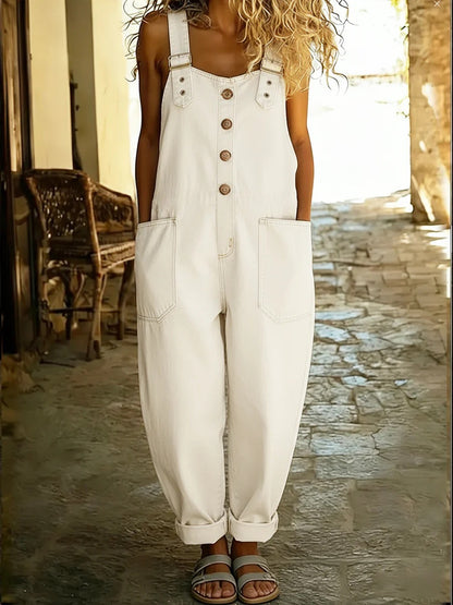 Camy | Vintage Hardware Accents, Relaxed Utility Dungaree Cut