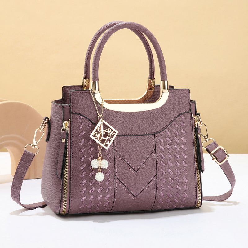 Nikki | Precision V-Chevron Quilting, Structured Dual-Carry Architecture