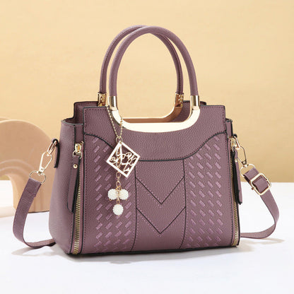 Nikki | Precision V-Chevron Quilting, Structured Dual-Carry Architecture
