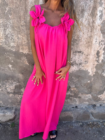 Flory | Botanical Elegance, Sculpted U-Neck Tailoring