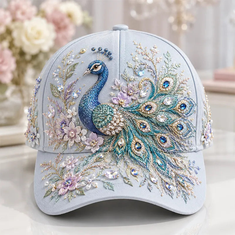 Puck | Tactile 3D Needlework, Countryside Floral Cap Architecture