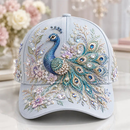 Puck | Tactile 3D Needlework, Countryside Floral Cap Architecture