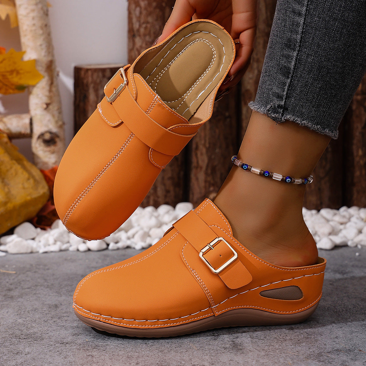 Esra | Cloud-Step Micro-Wedge, Podiatrist-Calibrated Alignment