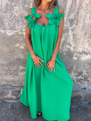 Flory | Botanical Elegance, Sculpted U-Neck Tailoring