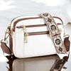 White with Brown