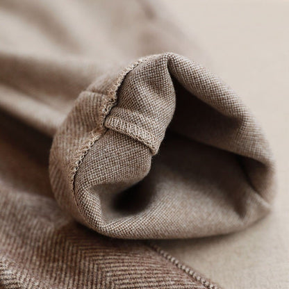 Elviera | Herringbone Trousers