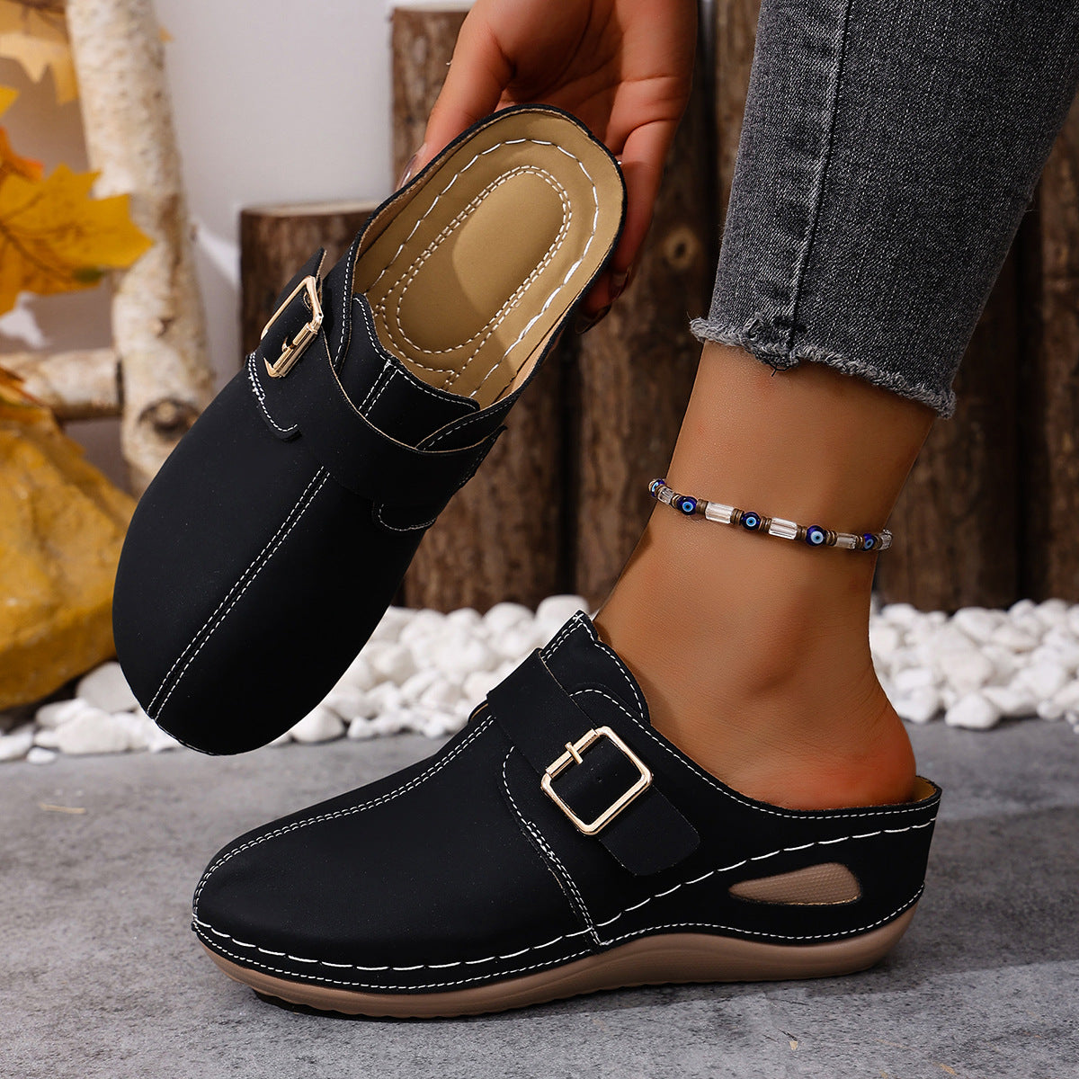 Esra | Cloud-Step Micro-Wedge, Podiatrist-Calibrated Alignment