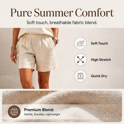 Casy | Artisanal Button Architecture, Flexible Elastic Co-Ord Set